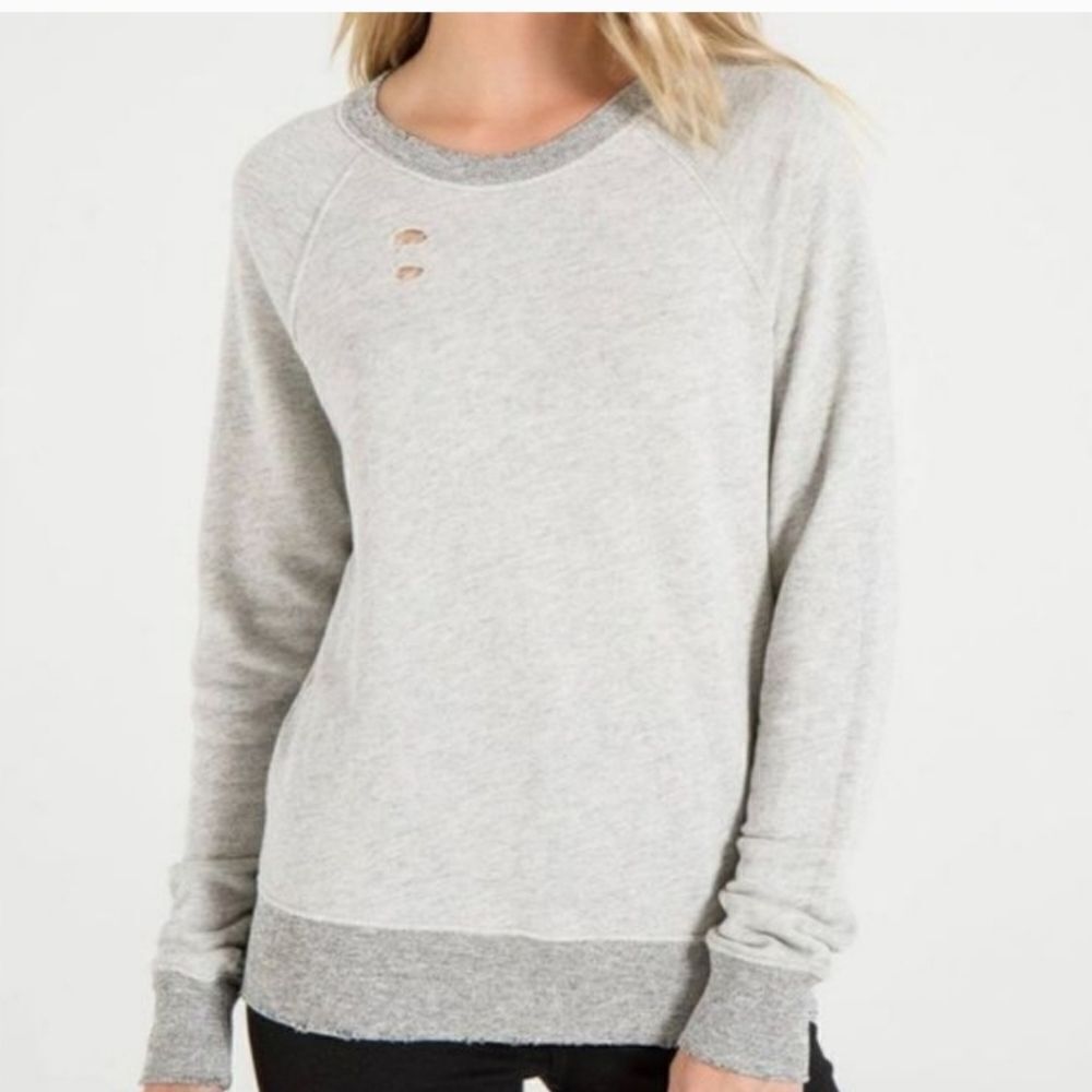 NWT n:Philanthropy Belize Distressed Sweatshirt